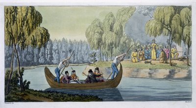 Deception of Captain Wallis by Queen Oberea by G. Bramati